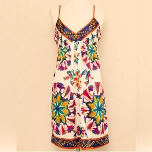 Anthropologie Eci Folkloric Folk Dress Floral size 2